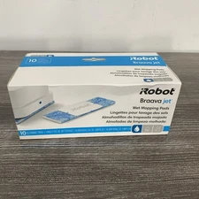 iRobot Braava Jet Wet Mopping Pads Box of 10 Brand New!