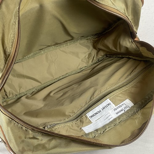 Hartmann Vtg 16 in Carry On Bag Nylon Leather Trim Shoulder Strap Overnight - Picture 7 of 17