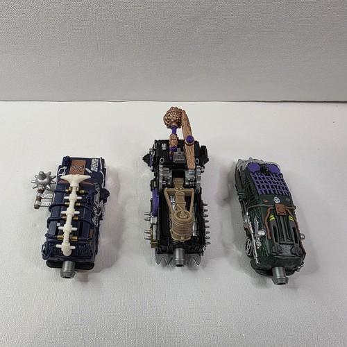 Vintage 1994 Hot Wheels Road Wars Street Cleaver Maniax, King Wrex, Wastelander - Foto 5 di 8