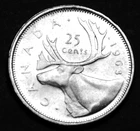 1963 25¢ silver proof like coin with superb details
