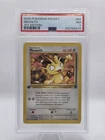 MEOWTH 1ST EDITION 2000 Pokémon Team Rocket PSA 7