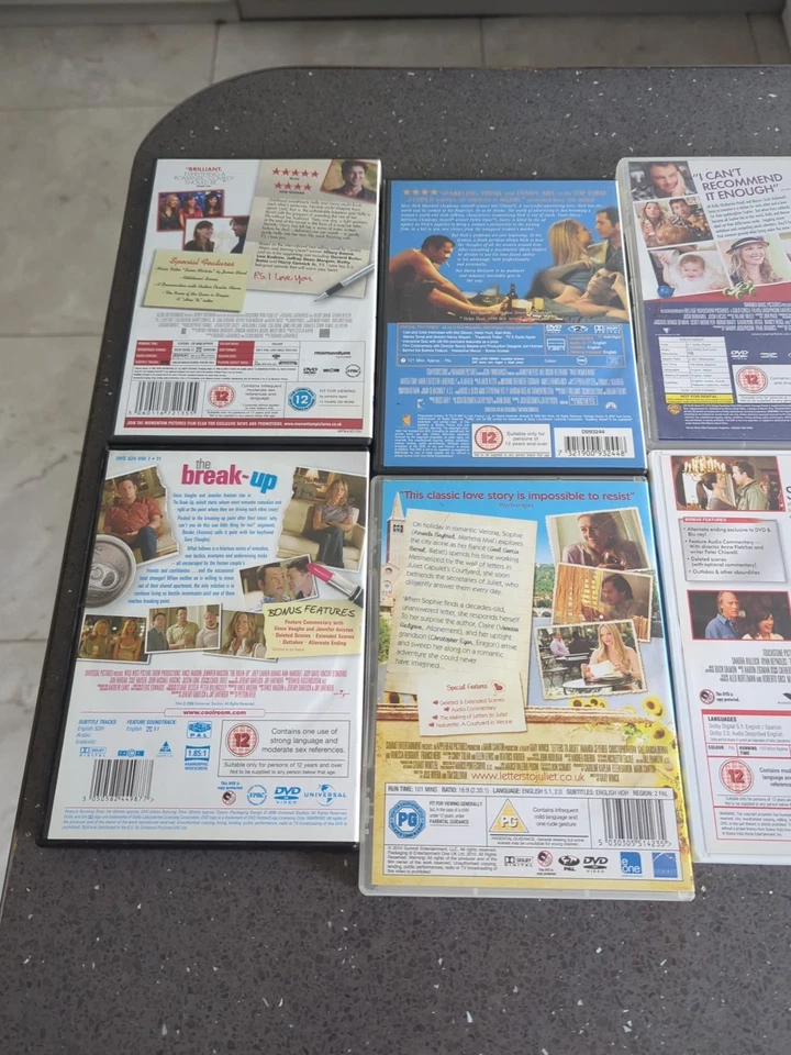 8 Rom Com Movie Collection - Dvd - The Holiday - Letters To Juliet - The Break - Image 4 of 4