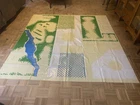GI JOE 1970S TRAINING CENTER TOWER PLAY SET MAT VINTAGE ORIGINAL
