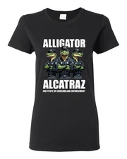 Alligator Alcatraz Institute Of Crocodilian Enforcement Women Graphic T-Shirt