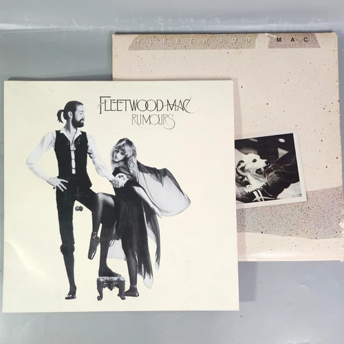 Fleetwood Mac 12" Vinyl Rumours Gold LP Tusk Double-LP 2 Album Lot Classic Rock