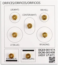 For Samsung Oven Range Propane to Natural Gas Conversion Kit DG96-00650A NG