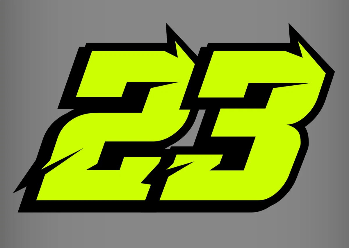 Number decals sale