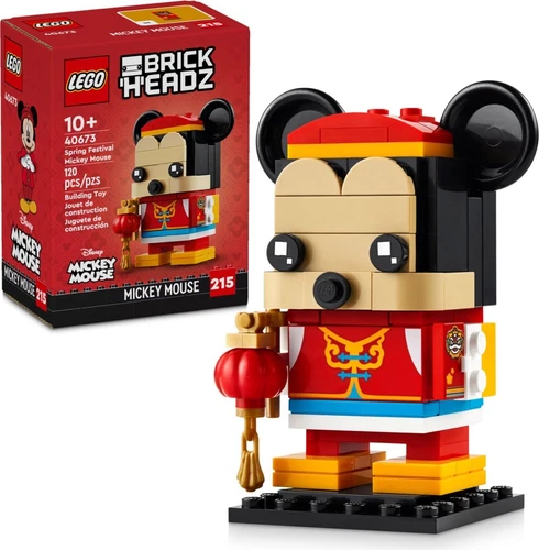 LEGO Brick Headz 40673 Micky Maus Frühlingsfestkostüm 120 Tlg.  EXKLUSIV NEU OVP