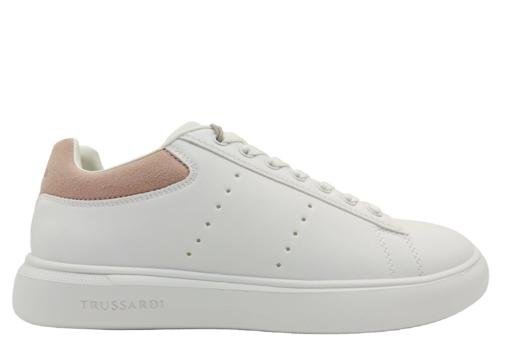 Zapatos de Mujer Trussardi 79A00879 Yrias Altas Plataforma Casual Cómodo Blancas