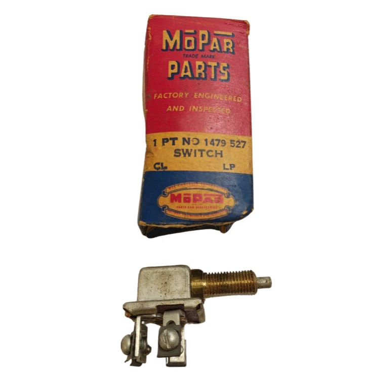 Interruptor solenoide de retroceso de transmisión Plymouth 1952-1959 1479527 nuevo en stock Foto 2 de 4