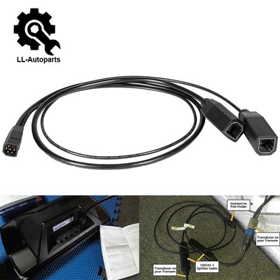 For Humminbird 720101-1 9 M SIDB Y 9-Pin Side Imaging Dual Beam Splitter Cable