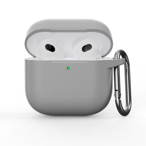 Soft Silicone Case Earbuds Protective Cover With Carabiner for Apple AirPods 4 - Picture 38 of 40