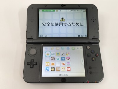 3ds 本体 05141 L5754 Nintendo new 3DS LL XL console Metallic Blue Japan w
