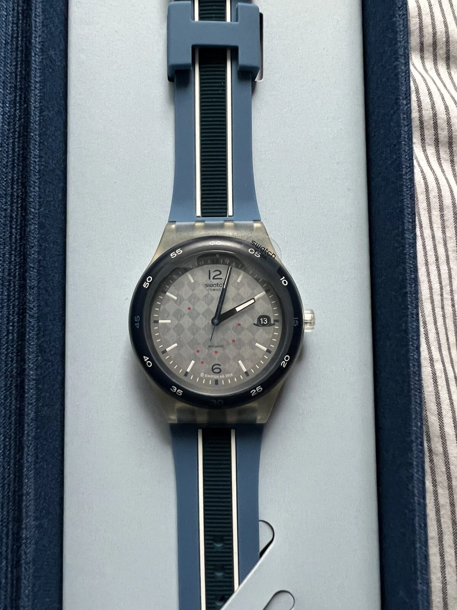 Swatch Sistem51 Thames x Hackett Limited Edition of 1983 pieces