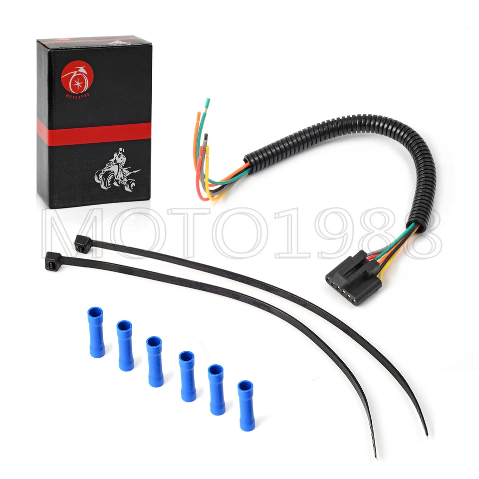 2X Handlebar Controls Pigtail Harness for Polaris Sportsman Magnum Trailboss ATP - Image 3 of 4