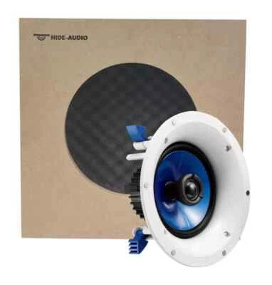 Deckenlautsprecher Yamaha NS-IC600 + Akustikgehäuse Hide-Audio V-LITE