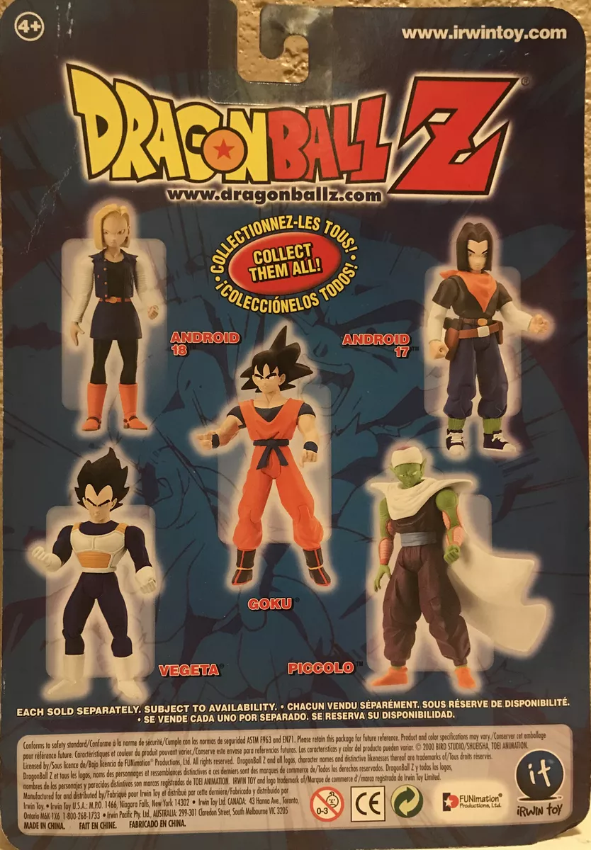 Dragonball Z Androids Saga Android 18 Action Figure Irwin Toys NEW