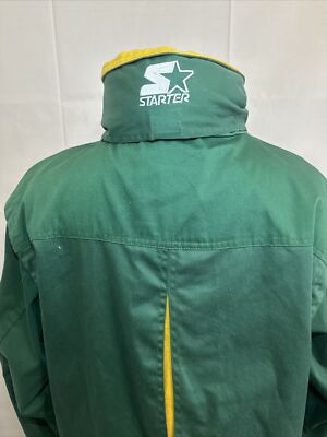 Vintage 90s MLB Starter Oakland Athletics Hooded Full Zip Jacket
