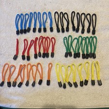 48 PACK 3" ZIPPER PULLS TENTS BACKPACKS JACKETS Pants Shirts Bags Suit Case