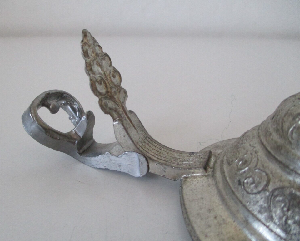 German 3" Diameter DBGM Pewter Beer Stein LID ONLY 76 Vintage AZ59 eBay