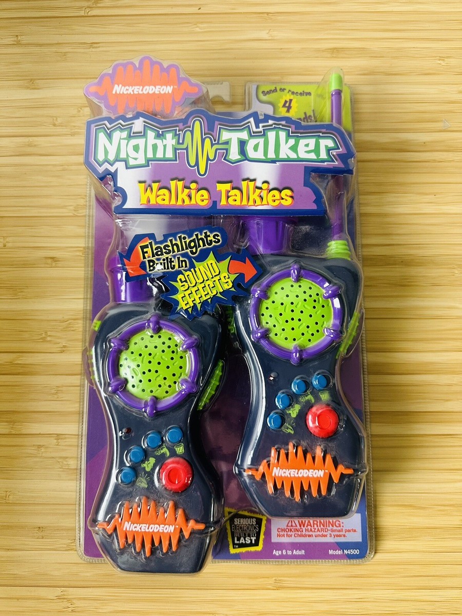 1999 NICKELODEON WALKIE TALKIE NIGHT TALKER FLASHLIGHT VERY RARE NIB MOC NEW | eBay 1999 NICKELODEON WALKIE TALKIE NIGHT TALKER FLASHLIGHT VERY RARE NIB MOC NEW | eBay