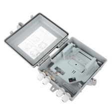 1x16 FTTH PLC Fiber Splitter Outdoor Fiber Optic Terminal Box Distribution Box