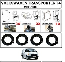 Kit De Joint Pour VW T4 Fourgon 2X Porte 2X Porte Coulissante 1X Hayon 5 Pièces
