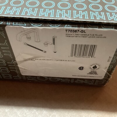 Brizo T70367-GL Allaria Two-Handle Tub Filler Trim Kit Twist Lever Handles  *REA