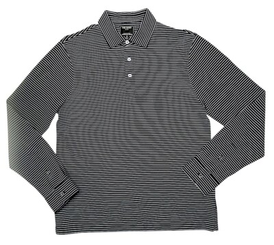 Todd Snyder Polo Dress Shirt Striped Navy /White Cotton Spread Collar M New $228