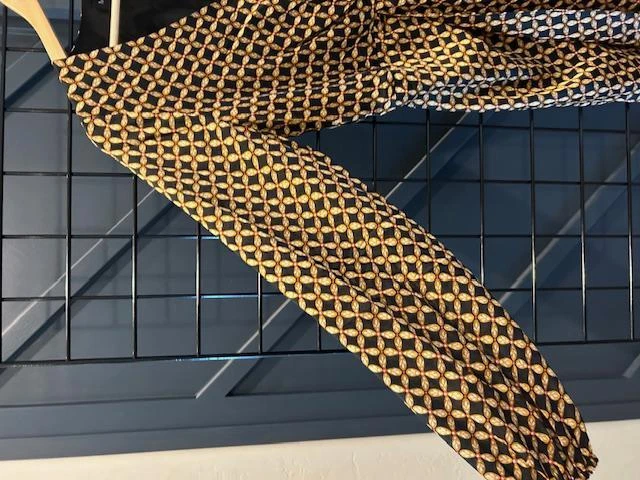 VALENTINO Nuovo con etichette Abito Valentina rosa visone piccolo geometrico manica lunga mini party