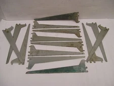 LOT OF 14 RHC Slot Track Retail Commercial 14" Inch Shelving Shelf Brackets