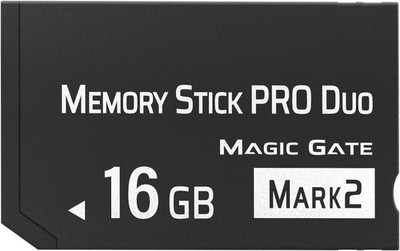 Original 16GB Memory Stick Pro Duo Mark2,High-Speed Memory Stick Duo Compatible
