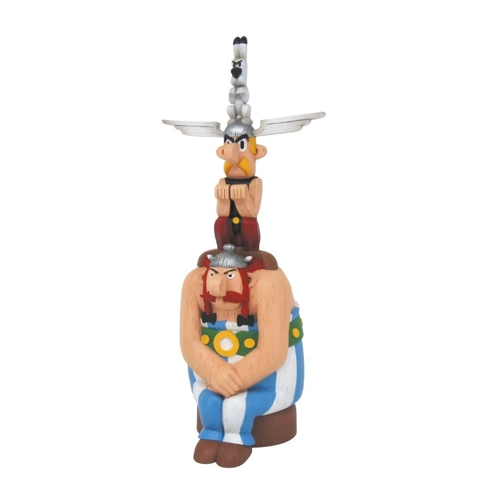 Figurine Totem Astérix, Obélix et Idéfix PLASTOY COLLECTOYS 369 - Photo 1/1