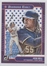 2021 Panini Donruss Diamond Kings Independence Day Josh Bell #25 c4q