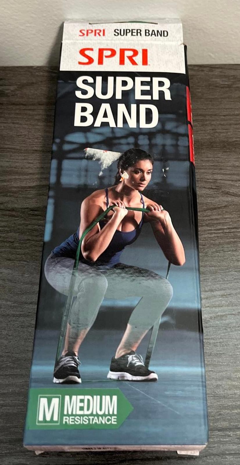 SPRI Super Band Medium Resistance Green New Open Box