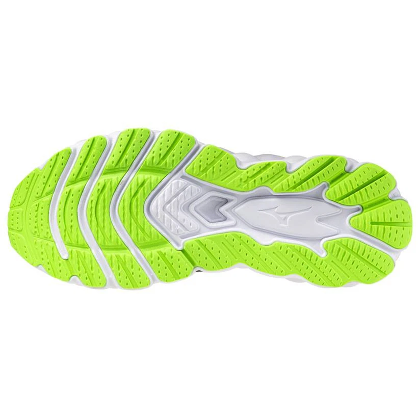 Mizuno Wave Sky 8 Running Shoes, Nimbus Cloud/Black/Green Gecko - Image 2 of 4