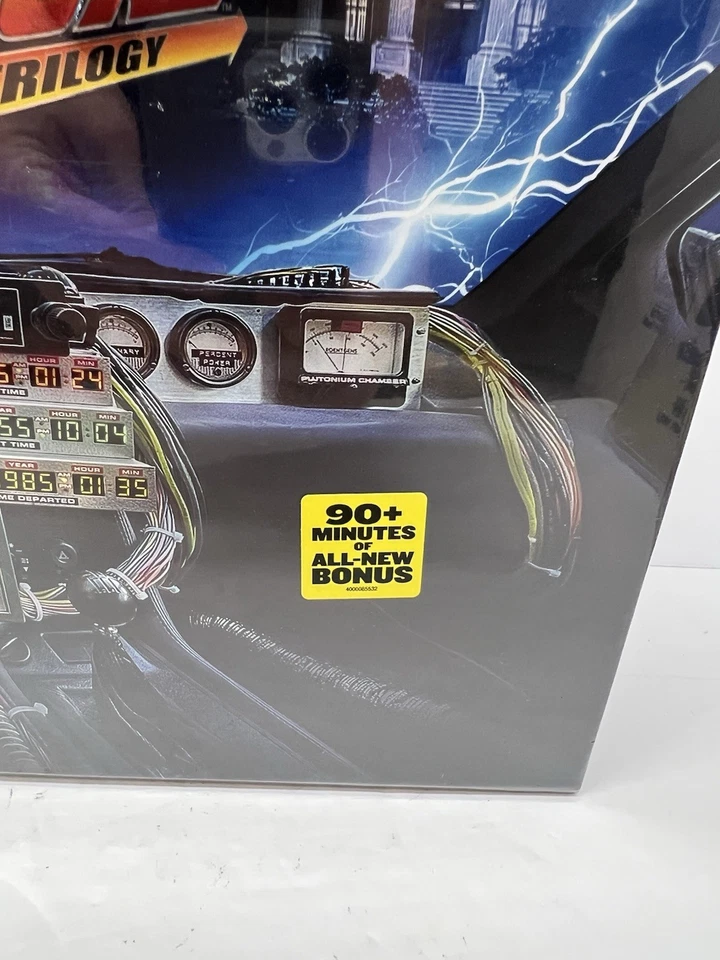 Back to the Future 40th Anniversary 4K Trilogy Steelbook Box Set NEW SEALED - Image 2 of 4