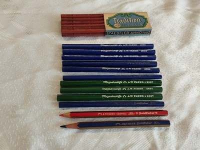24 pcs VTG. STAEDTLER TRADITION  -BEFORE-1948s pencils-GERMANY NOS