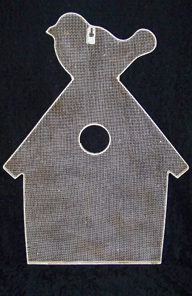 Lone Elm Studios Metal Wall Mount Memo Board Bird House Shabby Yet Chic - Image 2 of 2