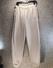 Alo Sweatpants Joggers Lounge Drawstring Black Casual Size S, M READ