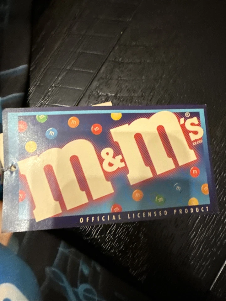 Corbata de Colección M&M Novedad "I've Got The Blues" Azul Índigo M&M 100% Poli Hombres Foto 2 de 3