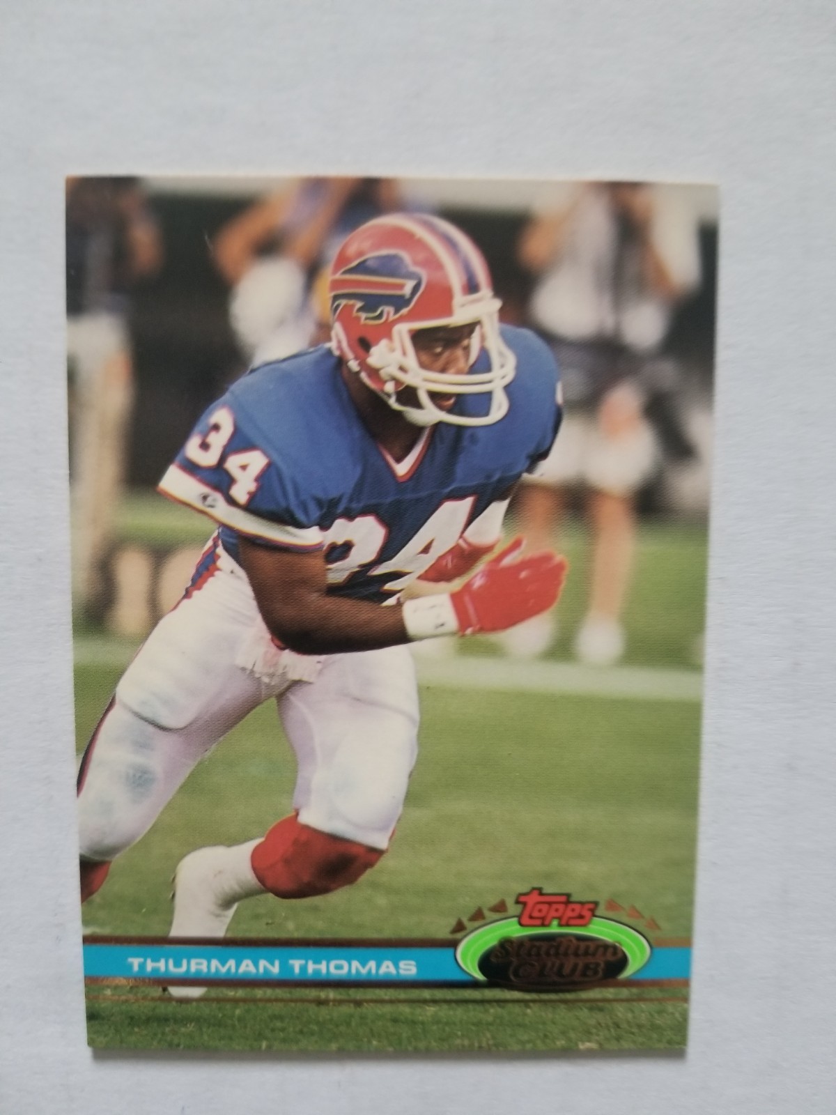 1991 Topps Stadium Club Thurman Thomas #395