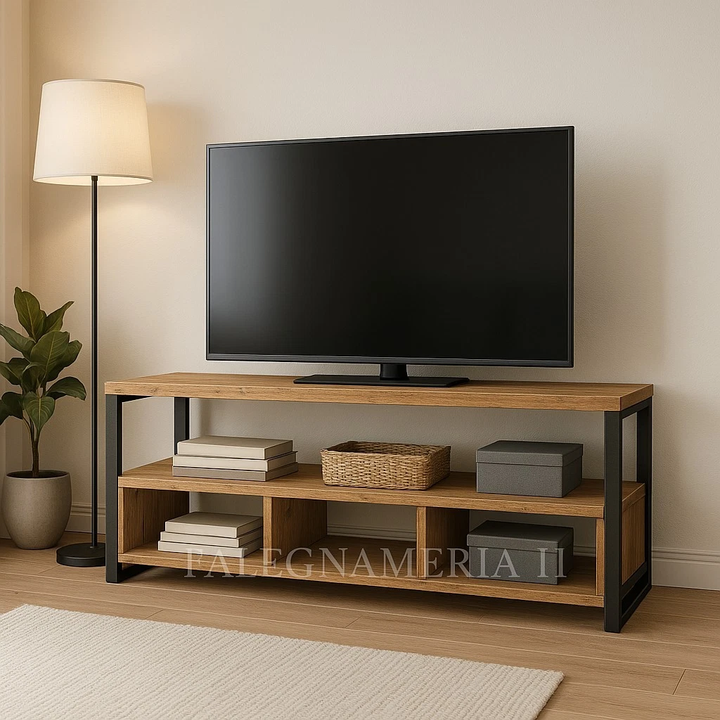 vidaXL Mobile Porta TV Bianco 110x30x41 cm in Legno Multistrato