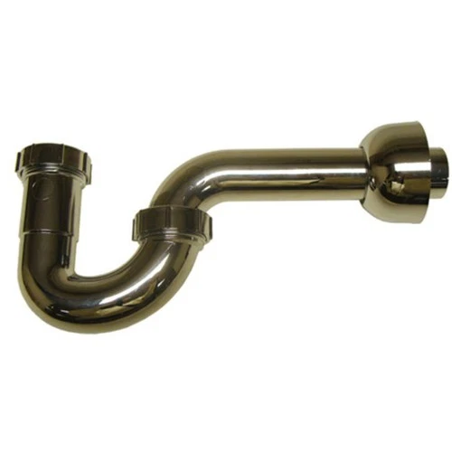 PROFLO PFPTP200 12-1/4" Plastic SJ Tubular P-Trap (1-1/4" X - Chrome - Picture 3 of 3