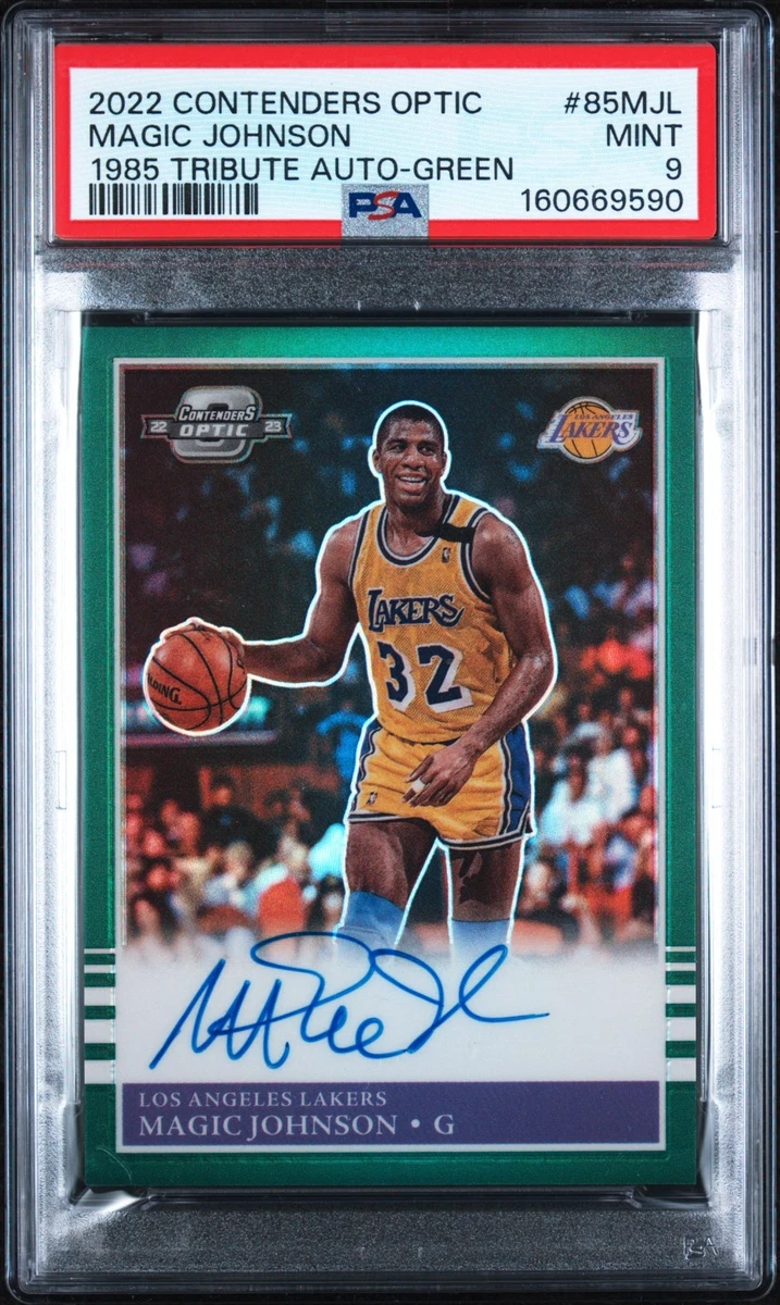25+ Panini Magic Johnson Basketball Autographed Sports Trading