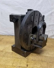 Harig Grind All No 2 Spin Indexer V Block Fixture 4.000" Center Height 