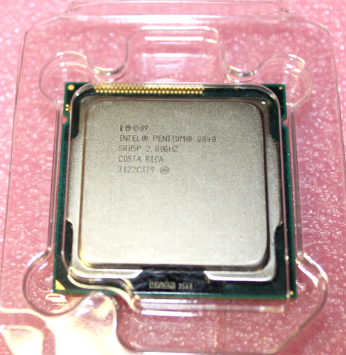 Intel Pentium G840 LGA1155 2.8GHz 3MB Cache SR05P Dual-Core Processor - New - Picture 2 of 4