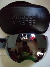 Outdoor master ski goggles And Case