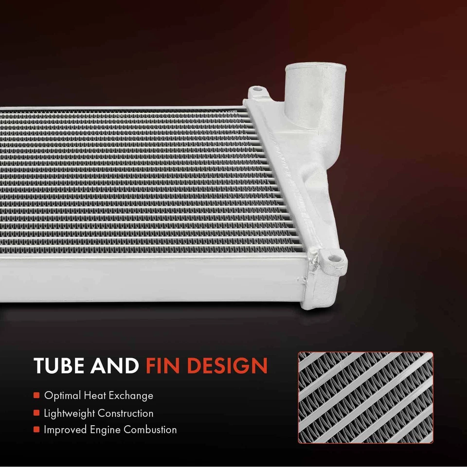 Intercooler refrigerado por aire para Chevy W3500 Tiltmaster GMC W3500 delantero Isuzu NPR Foto 2 de 4