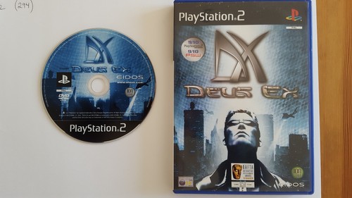 Deus Ex – PlayStation 2 – 2000 – Complet – PAL – Très Bon état – Eidos